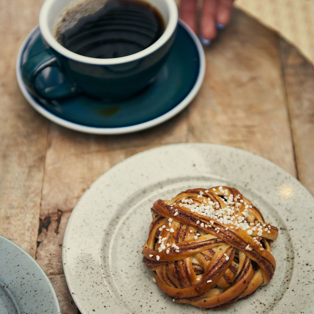 Breakfast, coffee and sweets